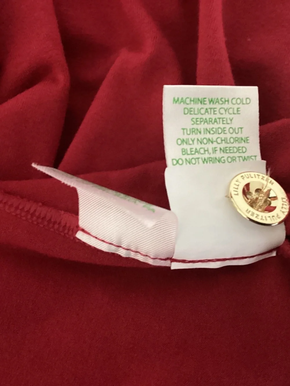 Lilly Pulitzer Maddox Shift Dress Malbec Red size XXL UPF 50+ NWOT